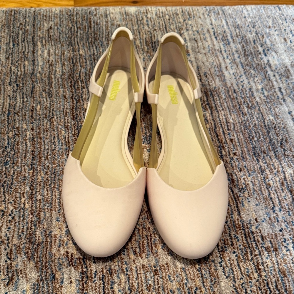 Melissa Cream Flats
